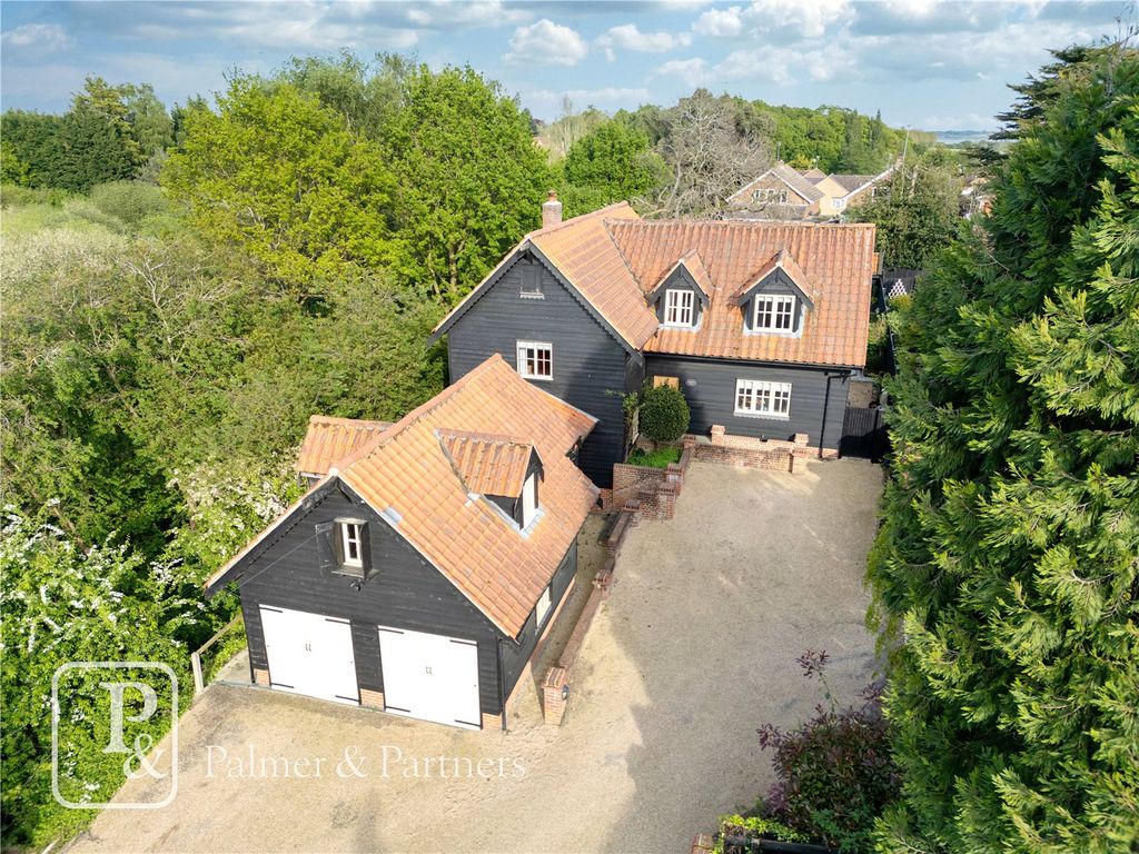 5 bed detached house for sale in Ipswich Road, Brantham, Manningtree