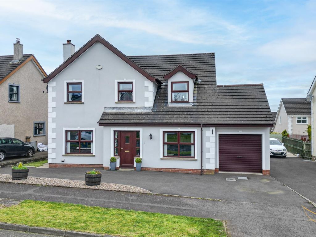 4 bed detached house for sale in Hamlet Walk, Ballyclare BT39, £264,950