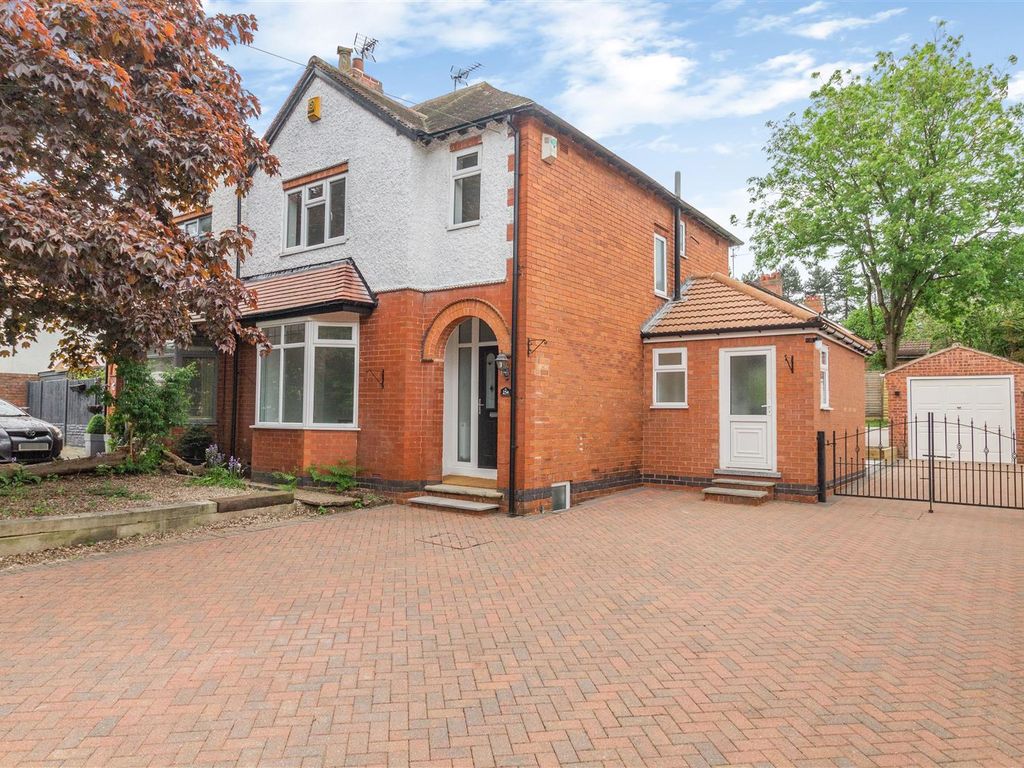 3 bed semidetached house for sale in Nottingham Road, Mansfield NG18