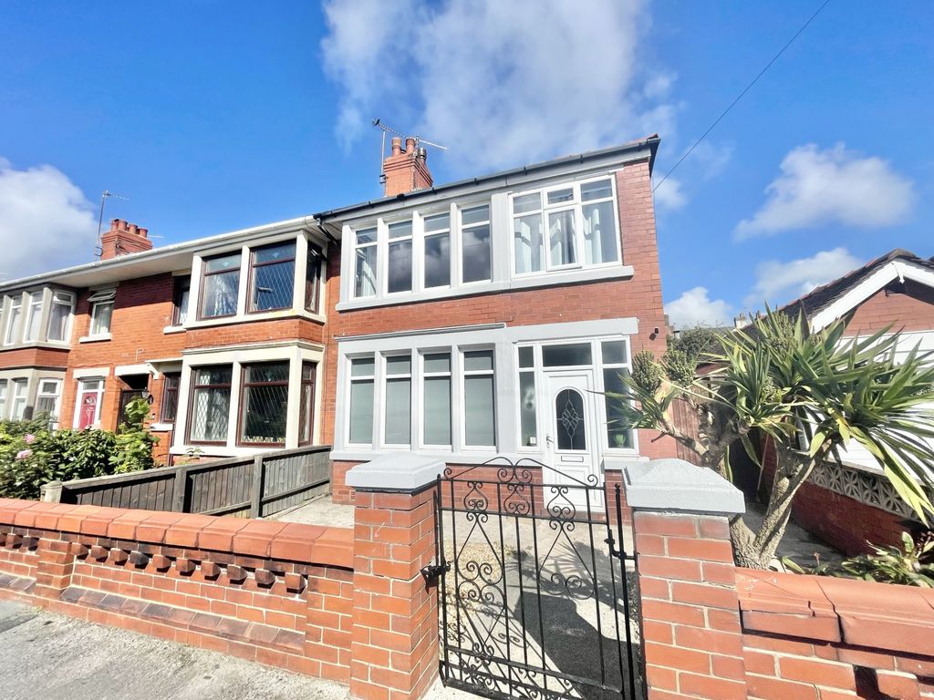 3 bed end terrace house for sale in Morston Avenue, Bispham FY2, £