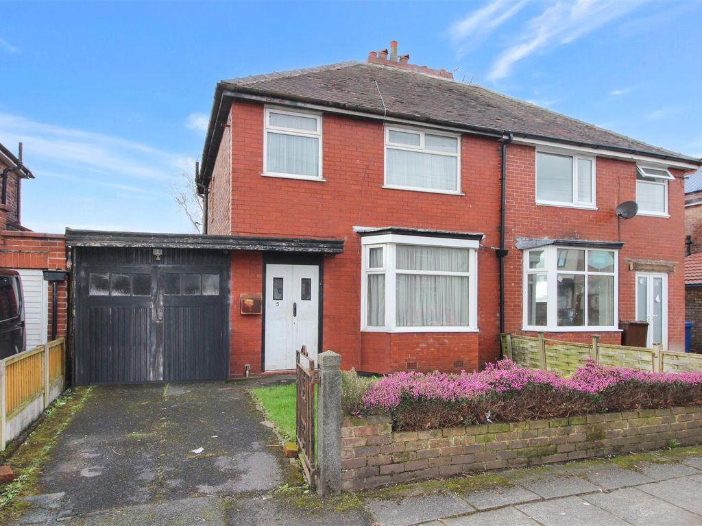 3 bed semidetached house for sale in Westholme Road, Prestwich