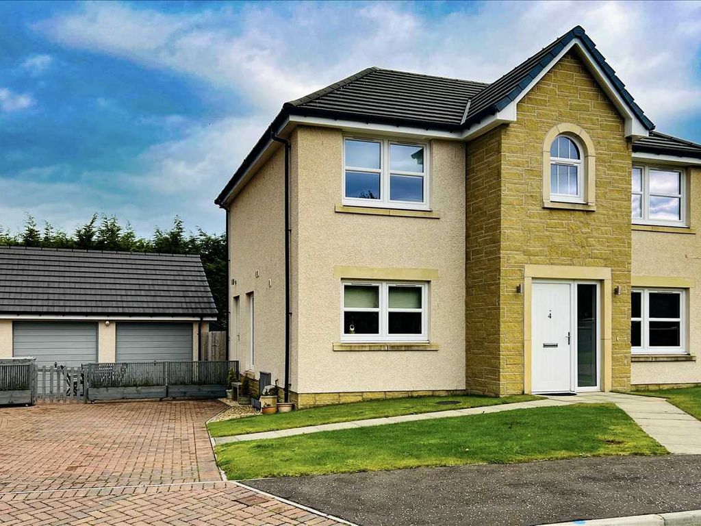 4 bed detached house for sale in Woodthorpe Gardens, Bathgate EH48, £