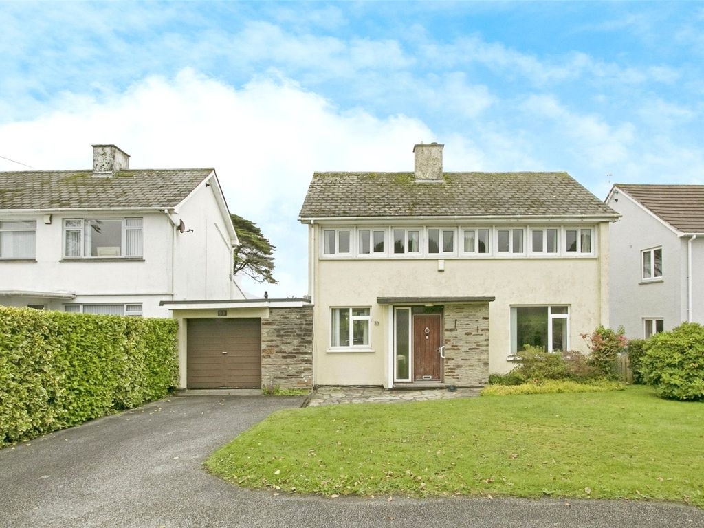 4 bed detached house for sale in Treyew Road, Truro, Cornwall TR1, £