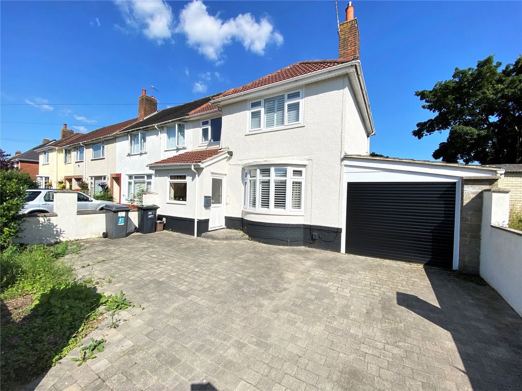 3 bed end terrace house for sale in Rodwell Close, Kinson, Bournemouth