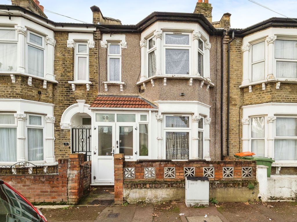 3 bed terraced house for sale in Loxford Avenue, East Ham, London E6, £
