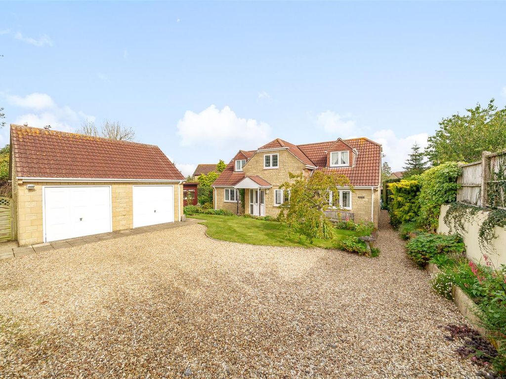 4 bed detached house for sale in Pound Road, Horton, Ilminster TA19, £