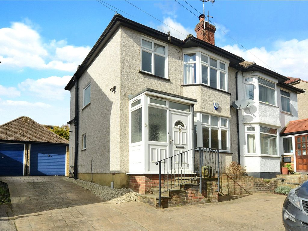 3 bed semidetached house for sale in Rectory Lane, Banstead, Surrey