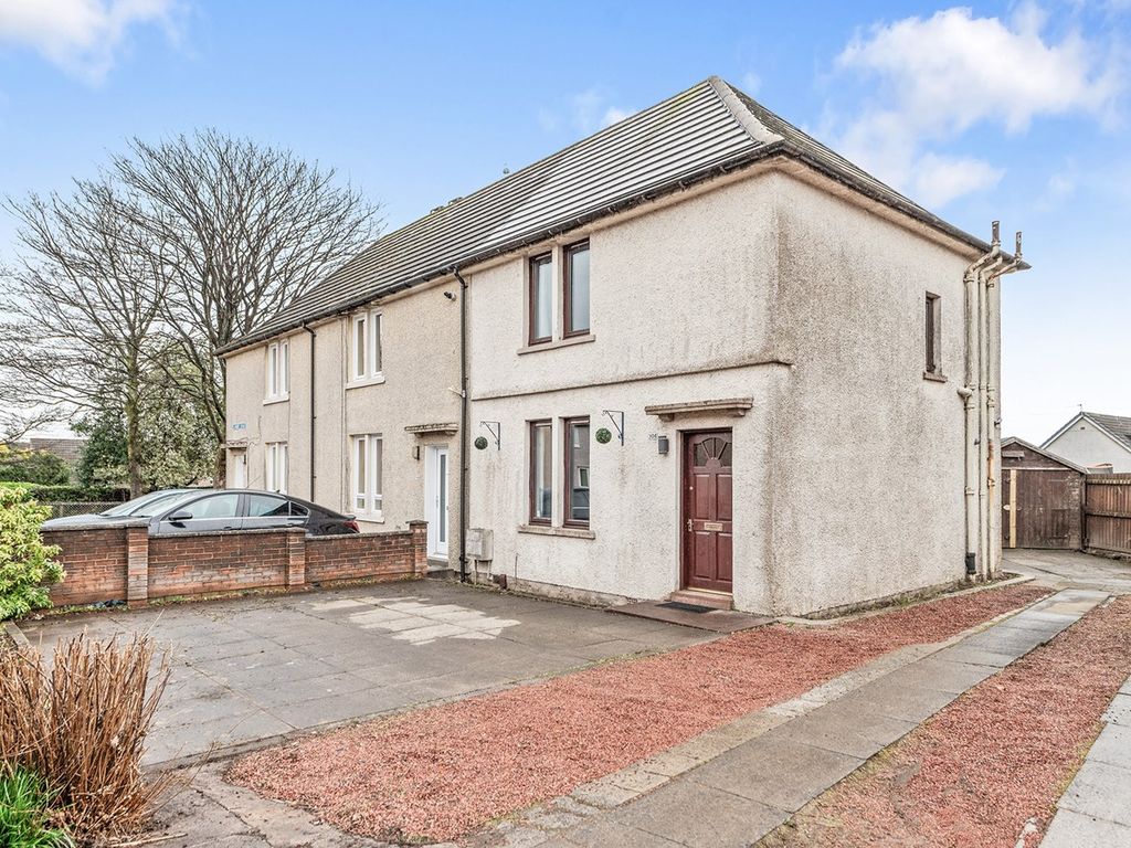 2 bed terraced house for sale in Larbert Road, Bonnybridge FK4, £