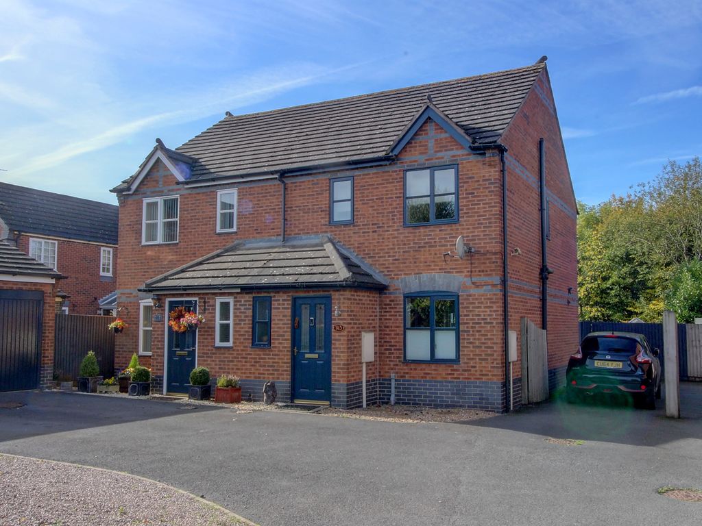 3 bed semidetached house for sale in Station Road, Bagworth, Coalville
