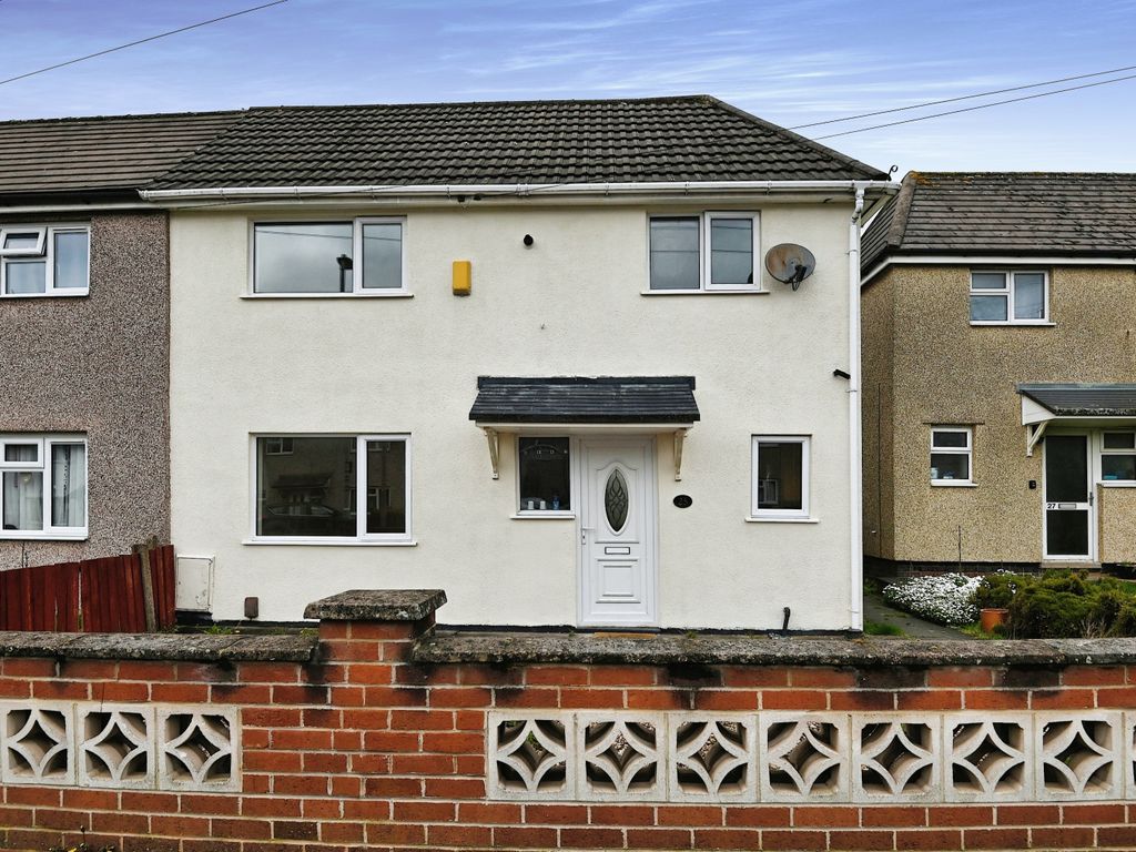 2 bed semidetached house for sale in St. Christophers Road, Ellistown