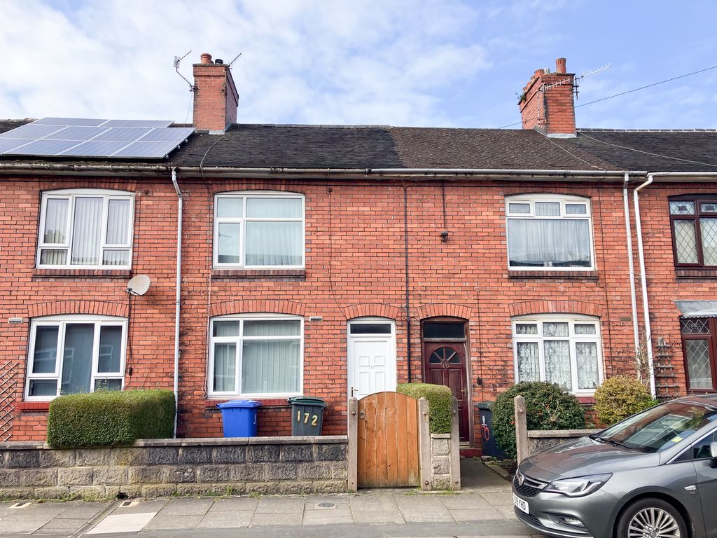2 bed terraced house for sale in Fletcher Road, StokeOnTrent ST4, £