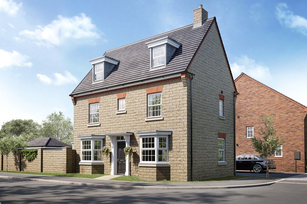 New home, 4 bed detached house for sale in "Hertford" at Longmeanygate