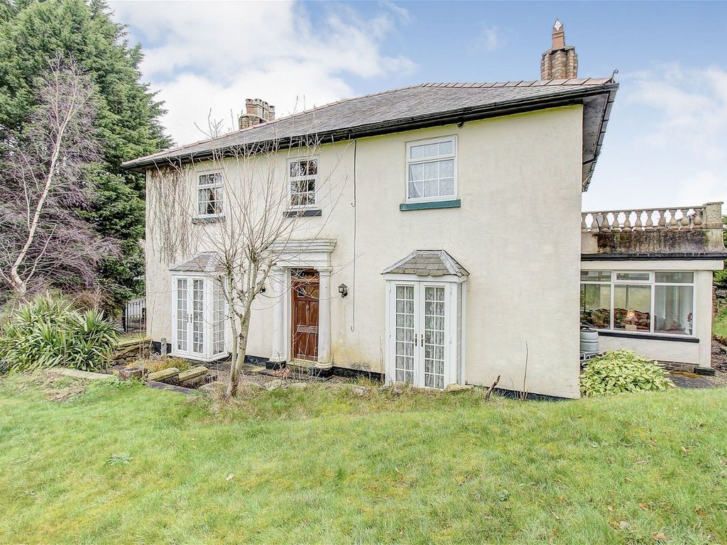 4 bed detached house for sale in Main Road, New Brighton, Mold CH7, £