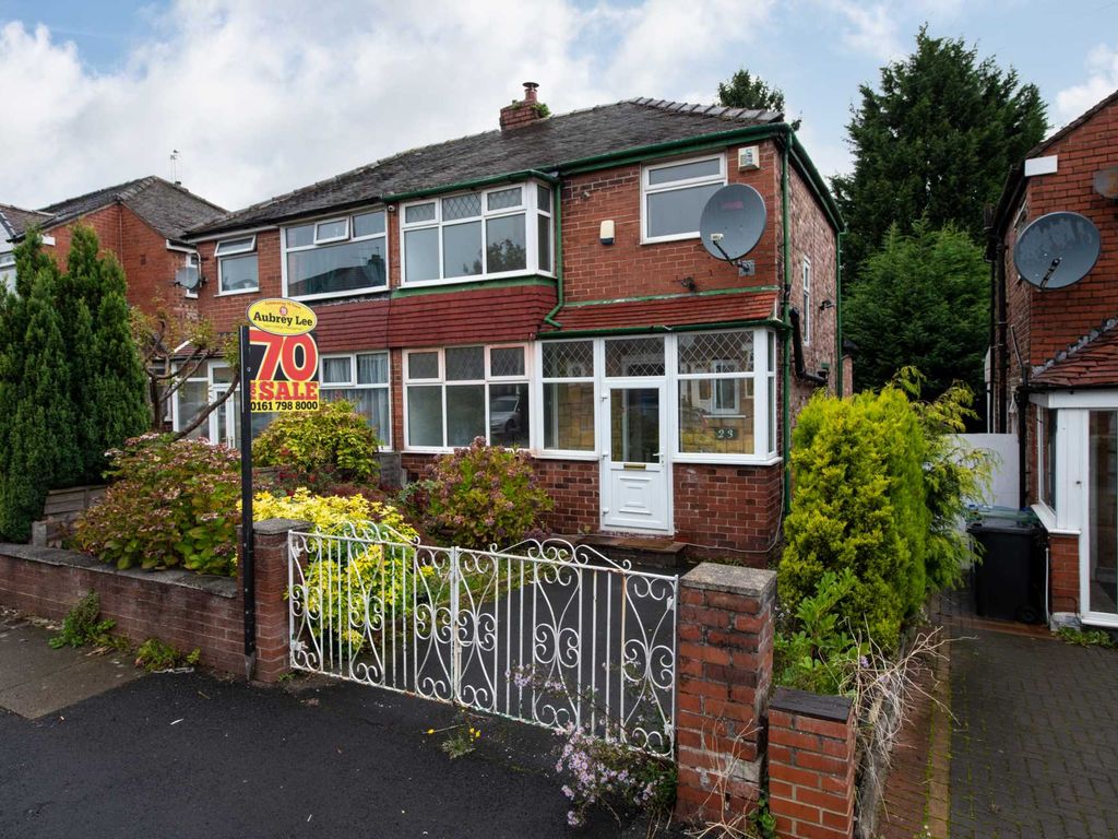 3 bed semidetached house for sale in Dovedale Avenue, Prestwich M25