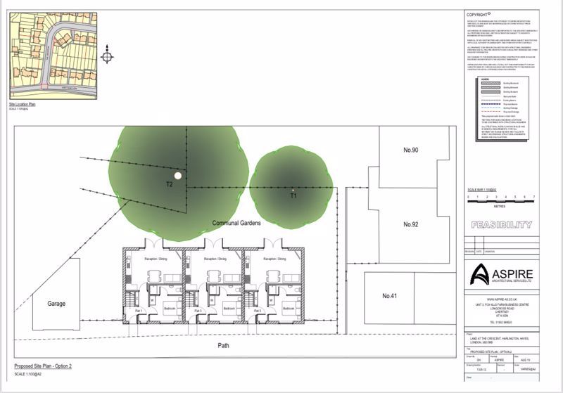 New home, Land for sale in Development Land, Harlington, Hayes UB3, £450,000 Zoopla