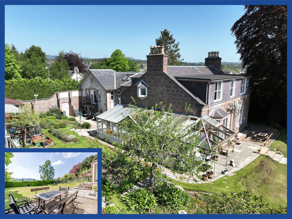 6 bed detached house for sale in Hazeldene, Viewmount Road, Banchory