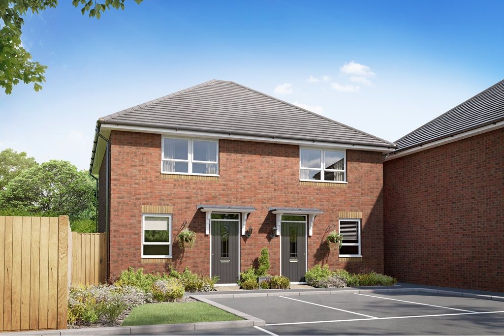 New home, 2 bed semidetached house for sale in "Wootton" at St
