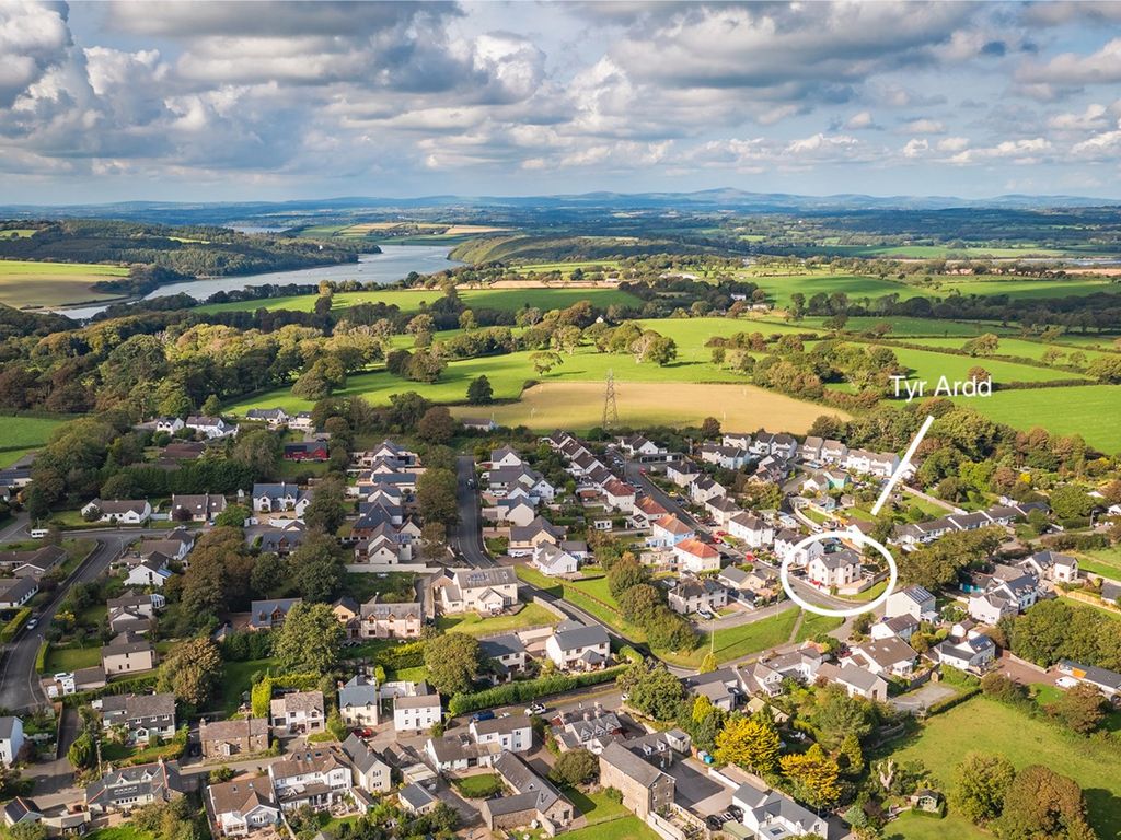 6 bed detached house for sale in Cosheston, Pembroke Dock SA72, £