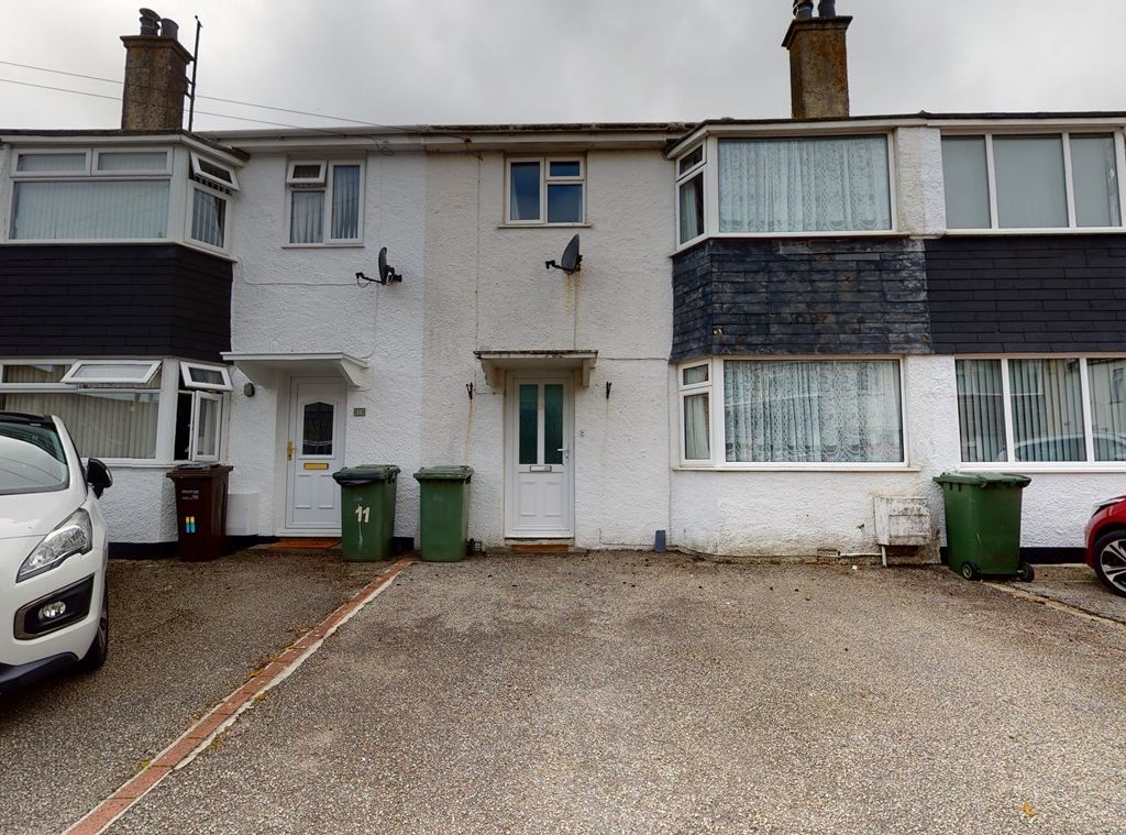 3 bed terraced house for sale in Godolphin Road, Long Rock, Penzance