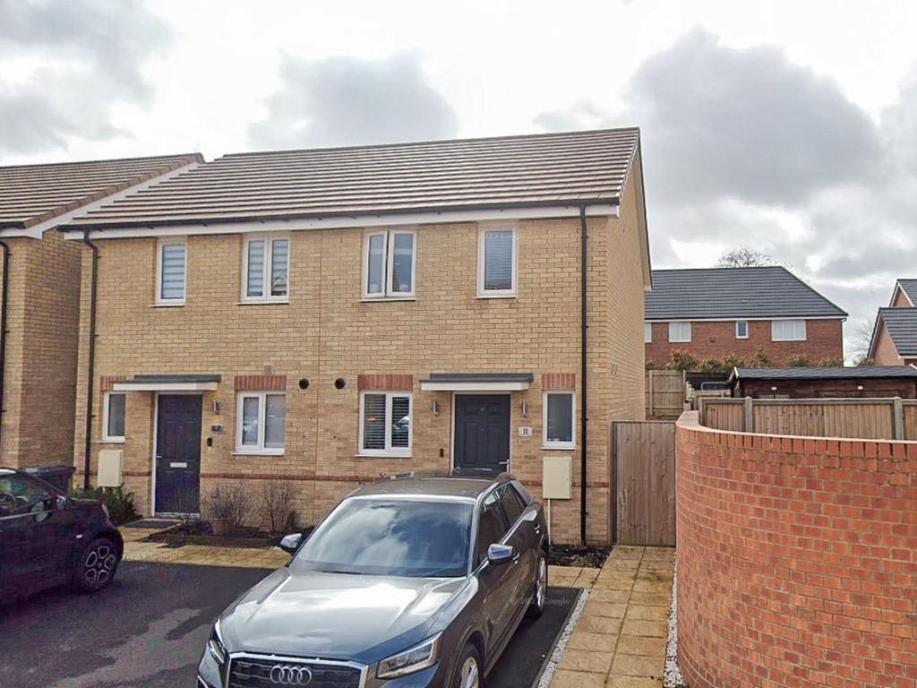 2 bed semidetached house for sale in Rutherford Crescent, Leighton