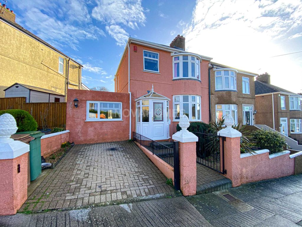 4 bed semidetached house for sale in Saltburn Road, St Budeaux PL5, £