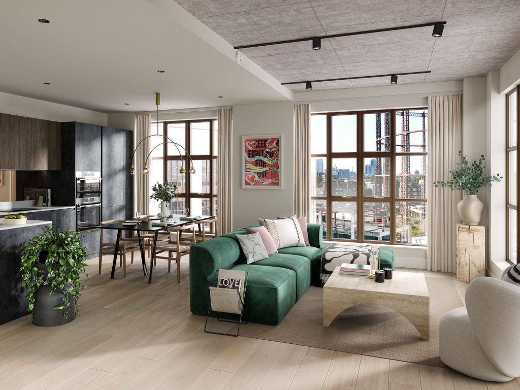 New home, 3 bed flat for sale in Corbridge Crescent, London E2, £