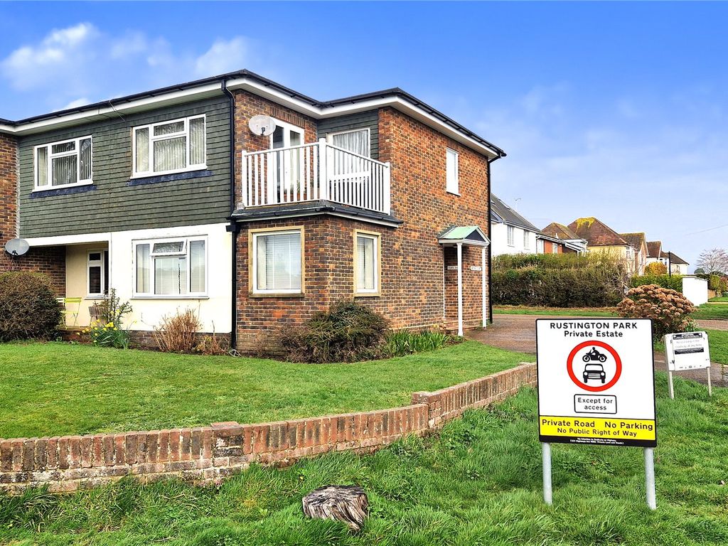 2 bed flat for sale in Herne Court, Station Road, Rustington, West