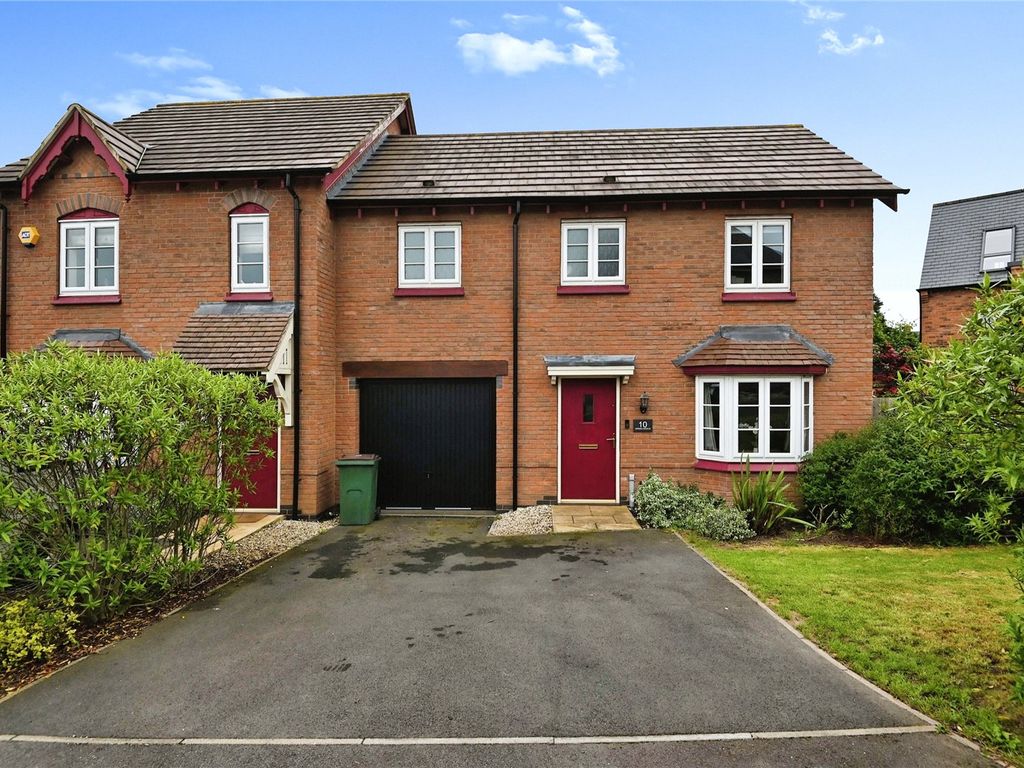 3 bed semidetached house for sale in Spring Avenue, AshbyDeLaZouch