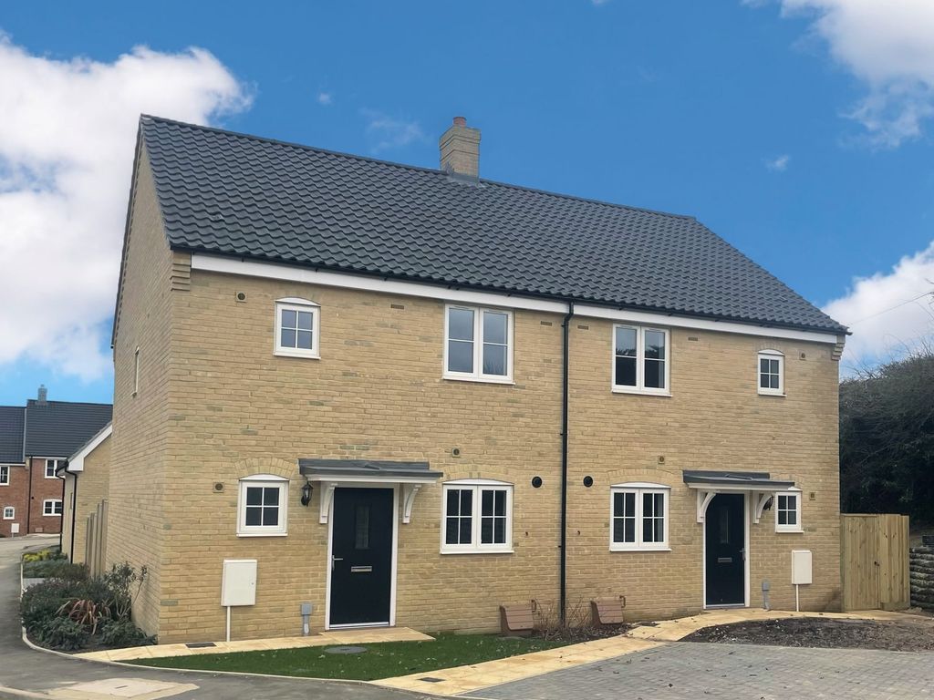 New home, 3 bed semidetached house for sale in Hempstead Road, Holt