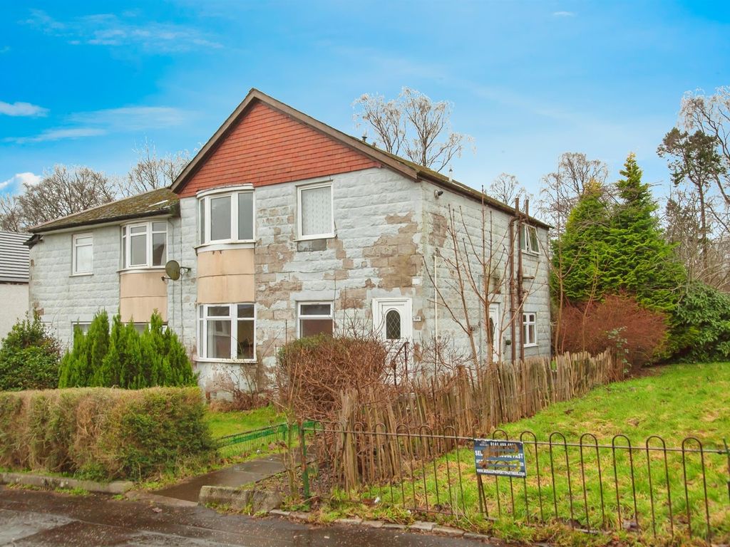 3 bed flat for sale in Glencroft Road, Croftfoot, Glasgow G44, £105,000