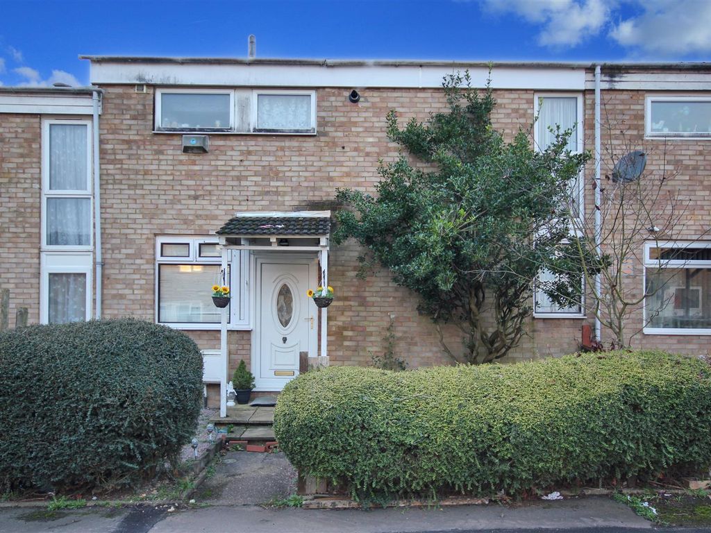 3 bed terraced house for sale in Yarrow Court, Wellingborough NN8, £