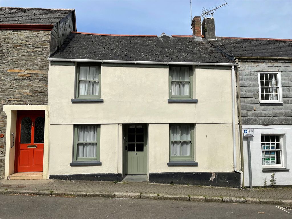 4 bed terraced house for sale in Bank Street, St. Columb, Cornwall TR9