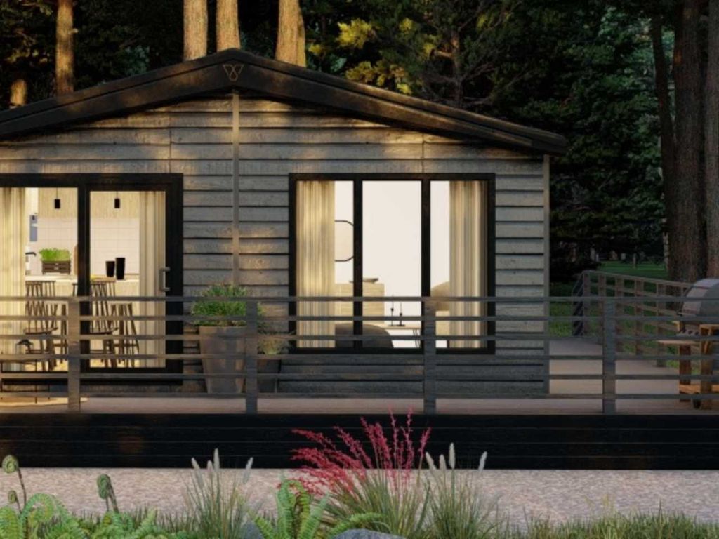 2 bed lodge for sale in Llwyn Ifor Lane, Whitford, Holywell CH8, £