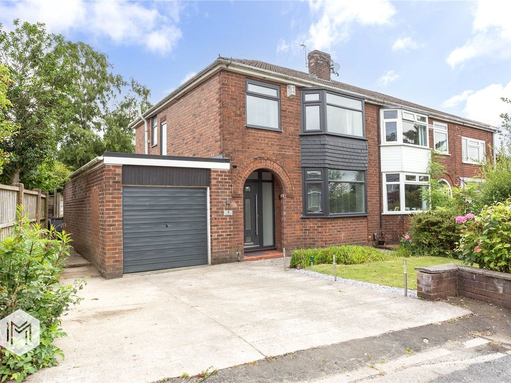 3 bed semidetached house for sale in Moorfield, Boothstown, Worsley