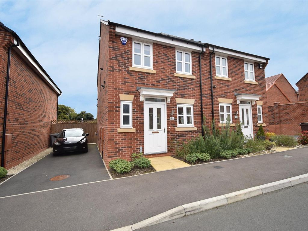 2 bed semidetached house for sale in Hopewell Rise, Southwell NG25