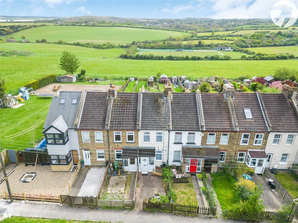 2 bed terraced house for sale in Highfield Cottages, Top Dartford Road