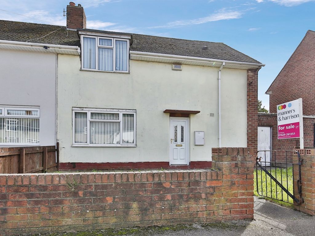 2 bed end terrace house for sale in Caithness Road, Hartlepool TS25, £