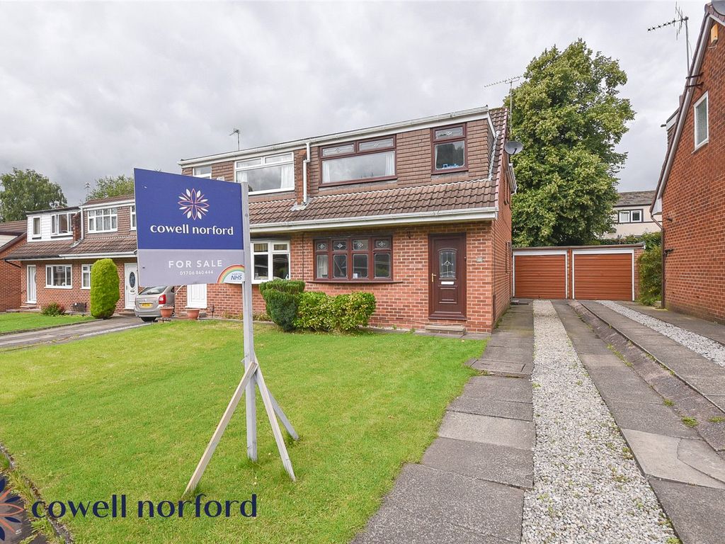 3 bed semidetached house for sale in Bench Carr, Cronkeyshaw, Rochdale