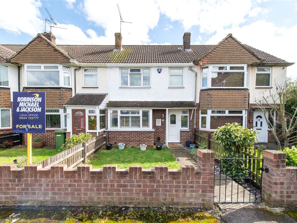 3 bed terraced house for sale in Hilltop Road, Kent ME2, £350,000 Zoopla