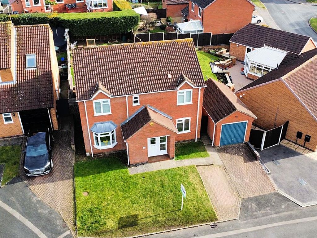 4 bed detached house for sale in Cowslip Close, Narborough, Leicester