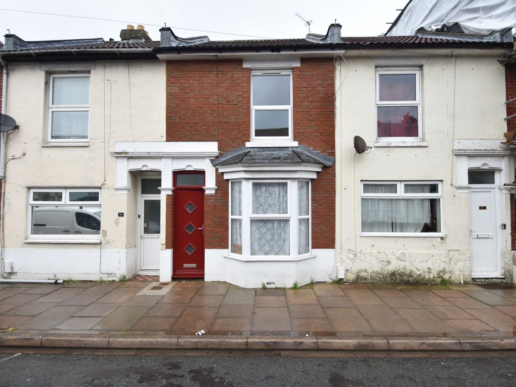3 bed terraced house for sale in Lower Derby Road, Stamstaw, Portsmouth