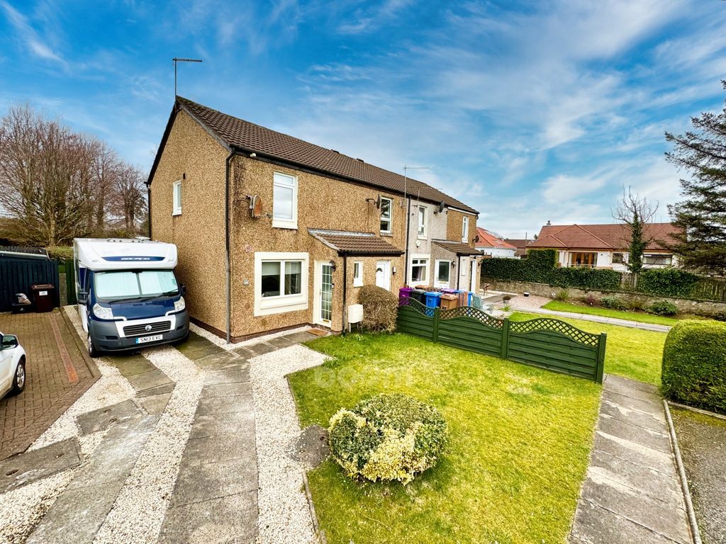 2 bed end terrace house for sale in Manuel Avenue, Beith KA15, £100,000