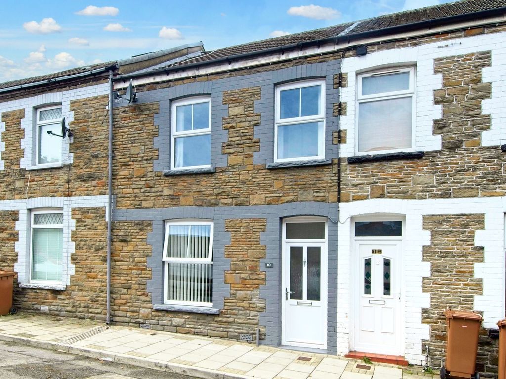 3 bed terraced house for sale in Goodrich Street, Caerphilly CF83, £