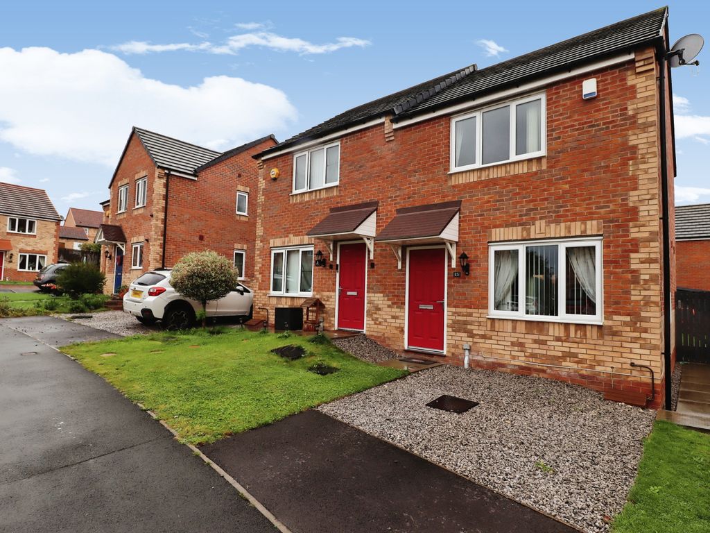 2 bed semidetached house for sale in West Moor Croft, Goldthorpe
