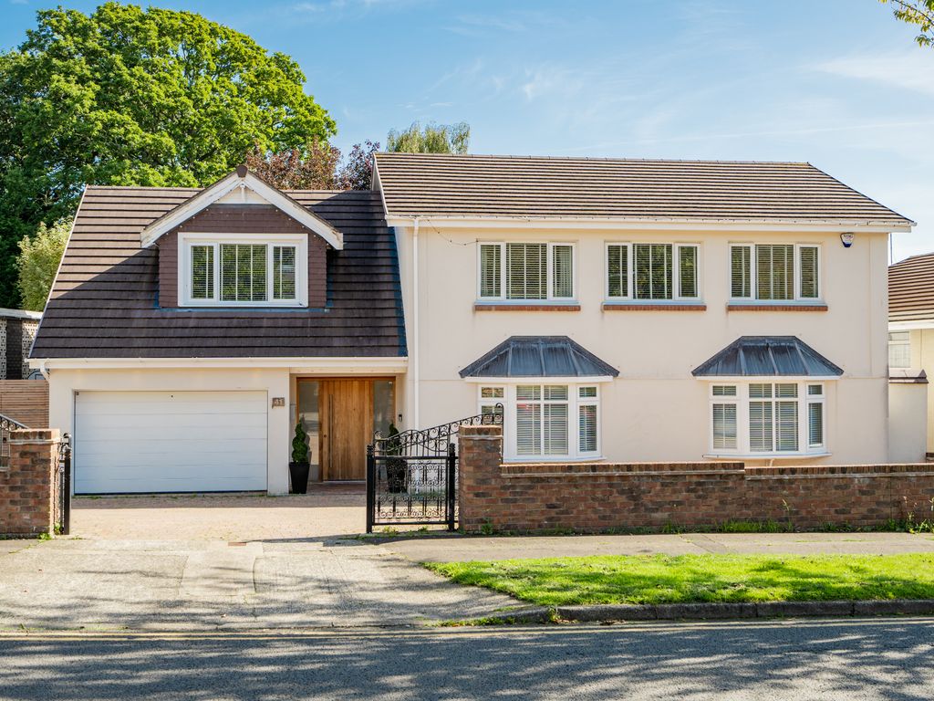 4 bed detached house for sale in Derwen Fawr Road, Sketty, Swansea SA2