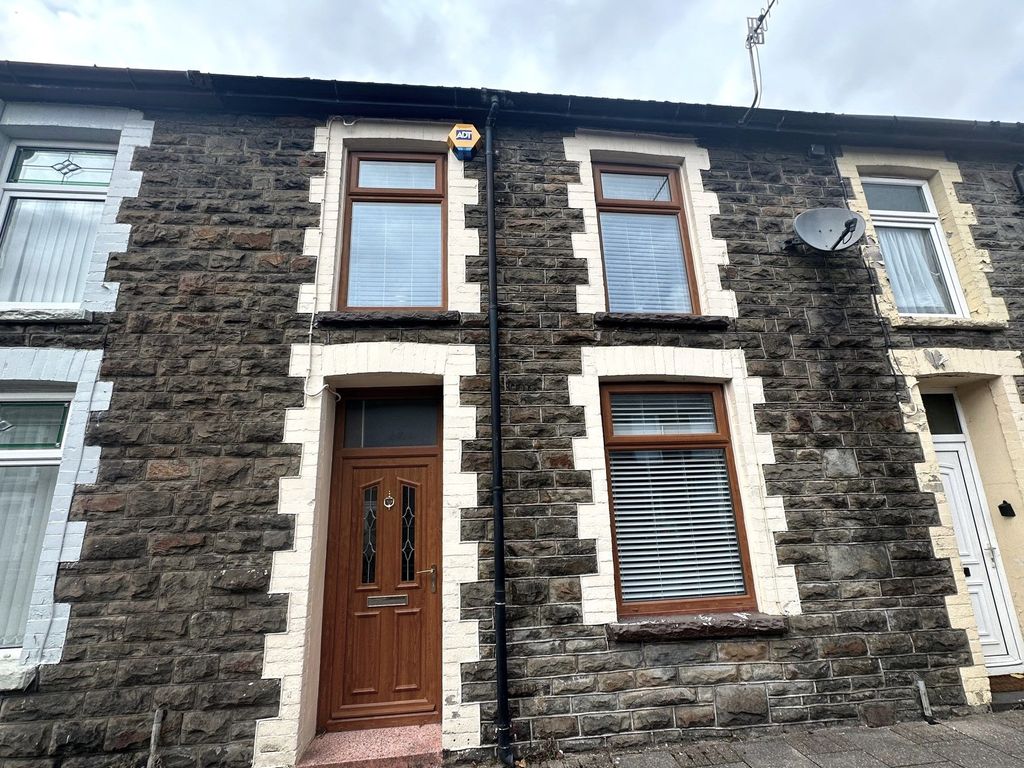 3 bed terraced house for sale in Howard Street, Treorchy CF42, £145,000