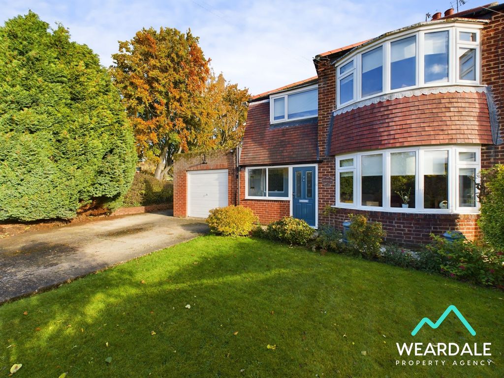 3 bed semidetached house for sale in Lydgate Lane, Wolsingham DL13, £