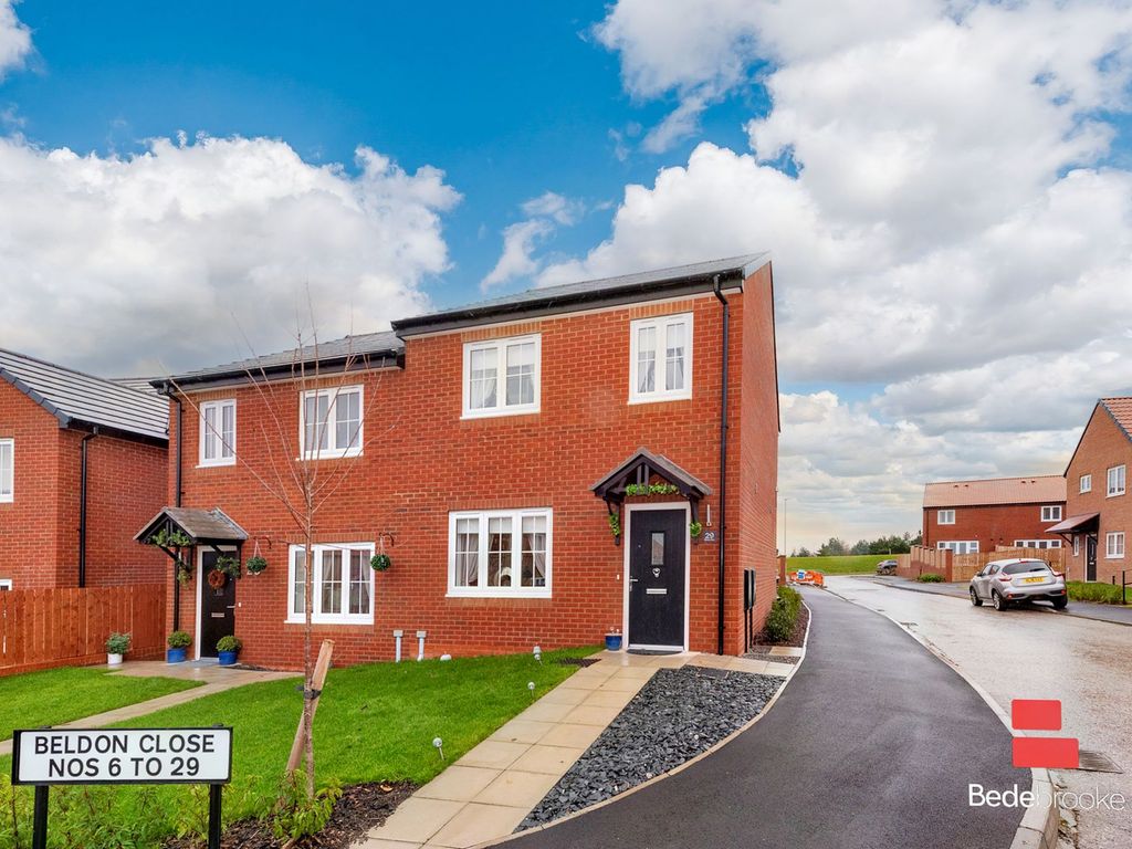 3 bed semidetached house for sale in Beldon Close, Seaham SR7 Zoopla