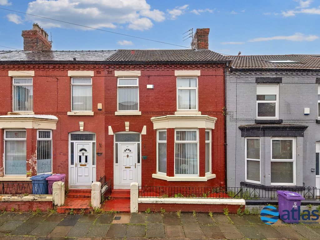 3 bed terraced house for sale in Portman Road, Wavertree L15, £140,000