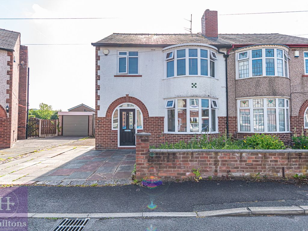 3 bed semidetached house for sale in Bewley Grove, Leigh, Greater